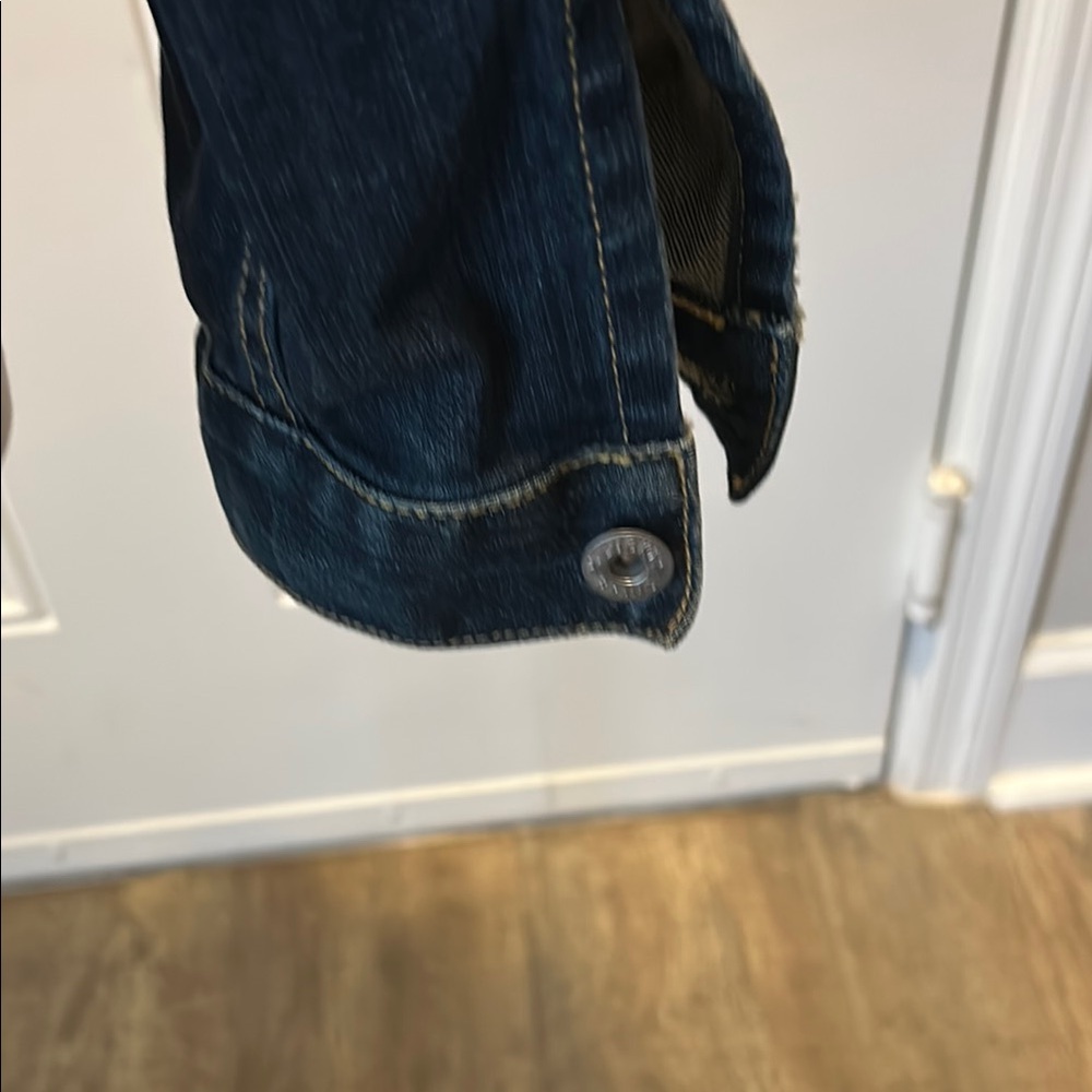 Lucky Brand Blue Jean Jacket Classic Denim Style - Picture 9 of 13